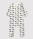 Babies' Velour Sleepsuit