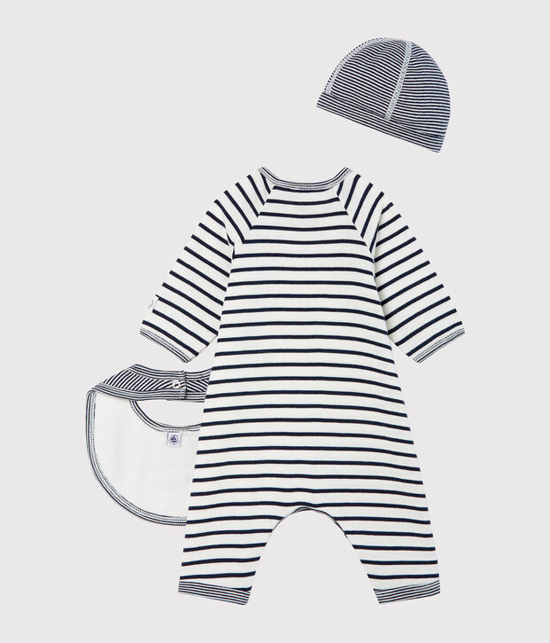 Baby's unisex 3-piece gift box multicolor