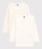 Girls' Heart Print Long-Sleeved Cotton T-Shirts - 2-Pack variante 1