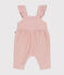 Babies' corduroy dungarees SALINE pink