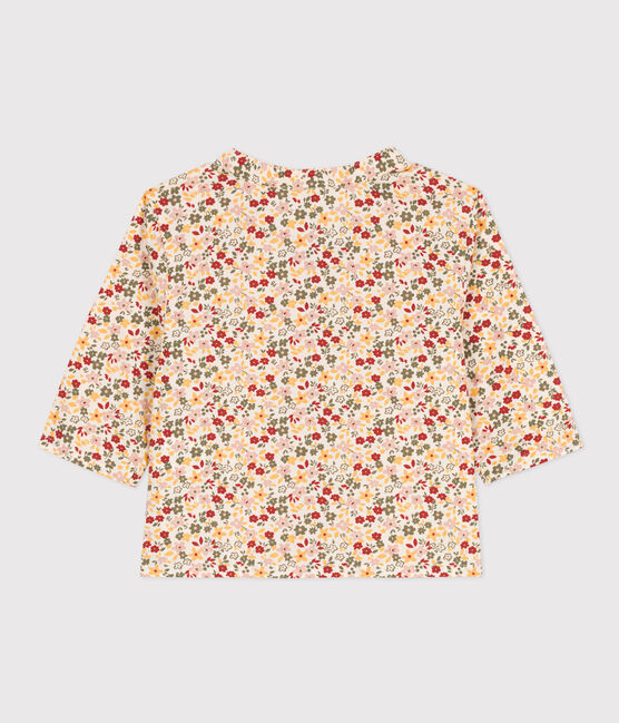 Babies' Patterned Poplin Shirt AVALANCHE white/MULTICO