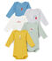 Set of 5 baby boy's long sleeved bodies variante 1
