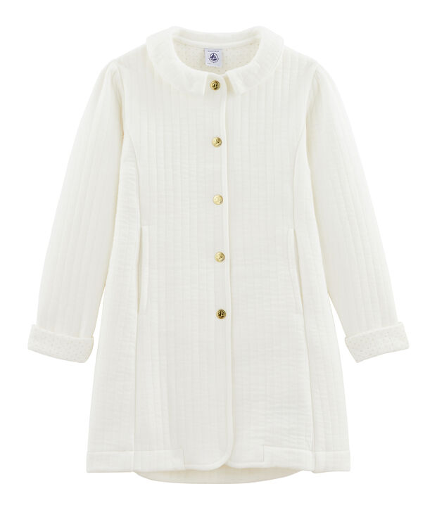 Girls' coat white