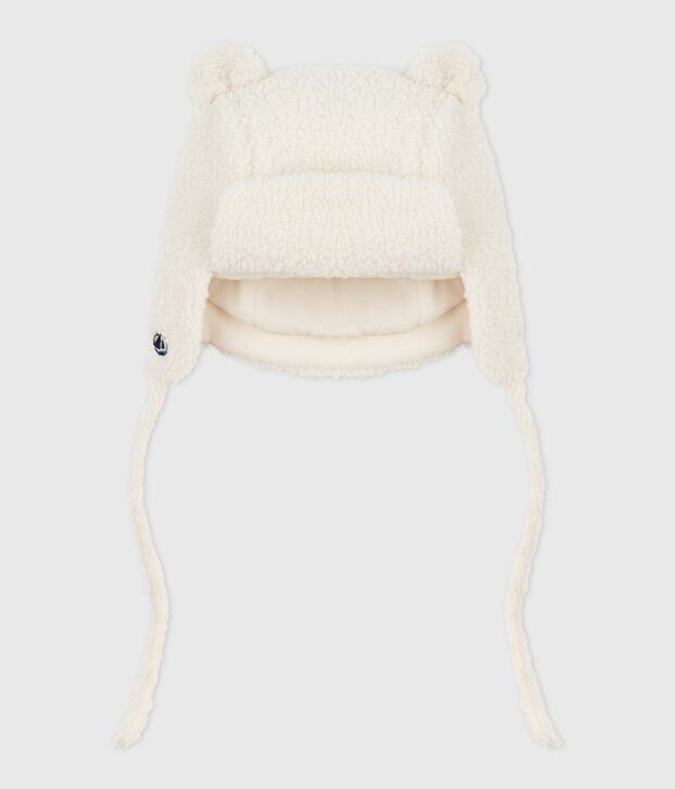 Babies' chapka in faux fur with a sherpa lining MILK