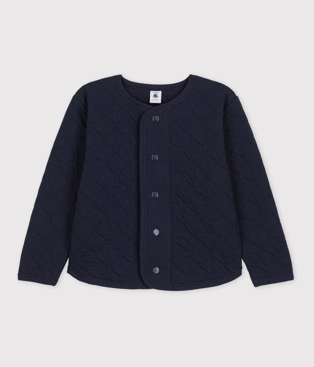 Girls' Tube Knit Cardigan SMOKING