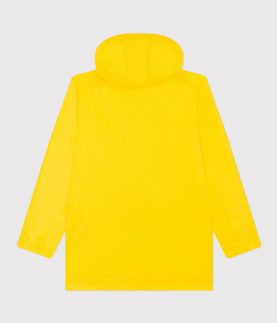 Iconic Recycled Fabric and Organic Cotton Raincoat JAUNE yellow