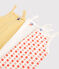 Girls' Graphic Floral Print Organic Cotton Vest Tops - 3-Pack variante 1
