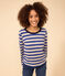 Women's Straight Round-Neck Cotton T-Shirt NEWBLEU /MASTOC