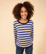 Women's Straight Round-Neck Cotton T-Shirt