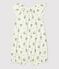 Babies' Cotton/Linen Botanic Print Playsuit MARSHMALLOW white/MULTICO white