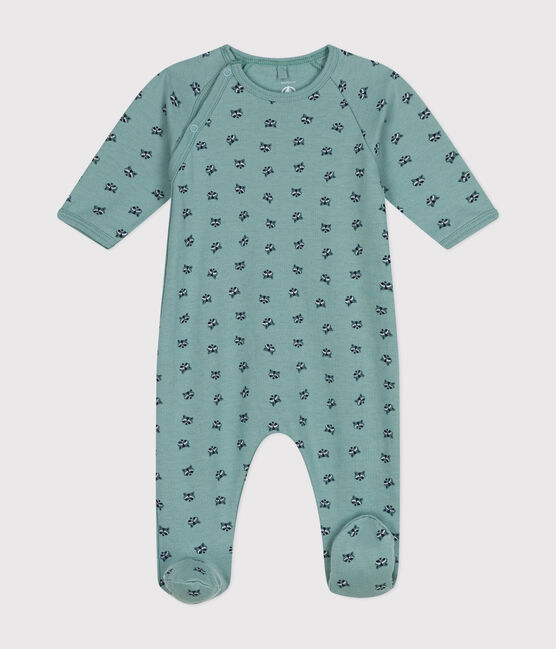 Babies' patterned fleece pyjamas PAUL /MULTICO