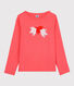 Girls' Long-Sleeved Cotton T-Shirt