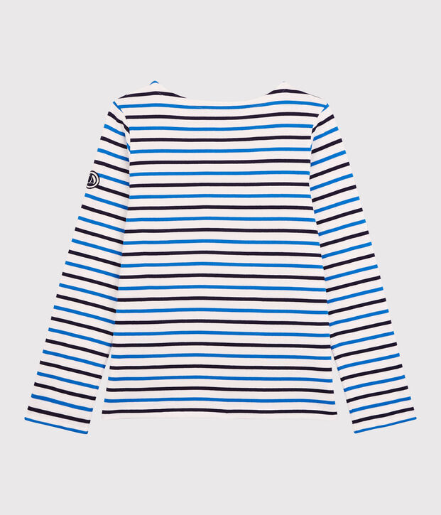 Women's Breton Cotton Top white/blue/blue