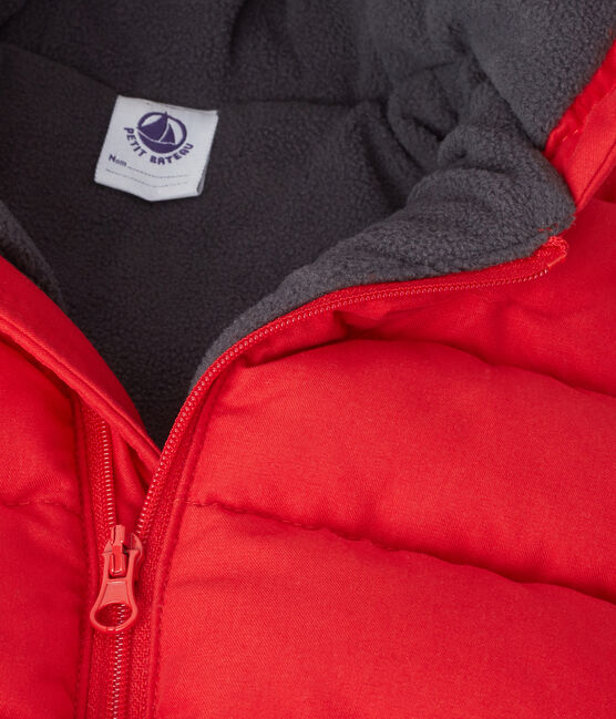 Baby boy's padded jacket FROUFROU red