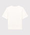 Women's TUBE KNIT BOXY T-SHIRT MARSHMALLOW white