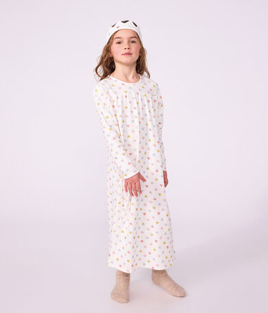 Children's princess fancy dress nightdress and tiara in cotton