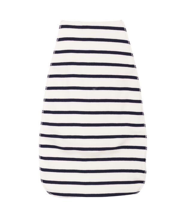 Unisex Babies' Back Towel white/blue