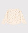 Girls' Printed Tube Knit Sweatshirt AVALANCHE Ecru