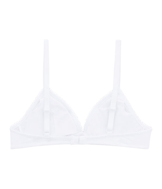 Girls' Padded Bra ECUME white