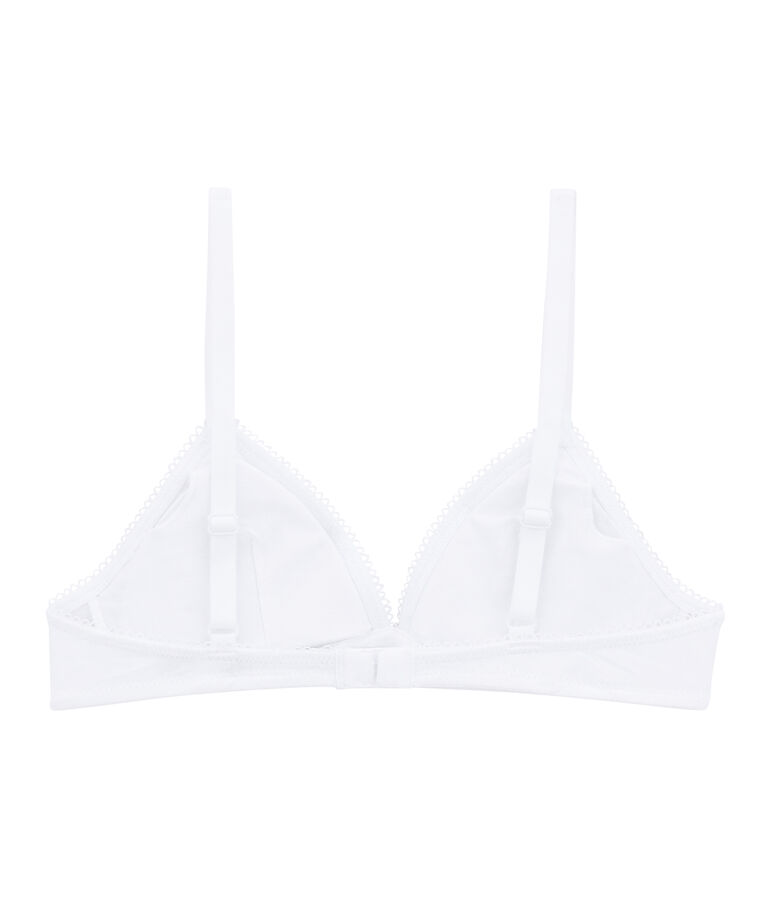 Girls' Padded Bra white