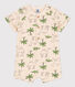 Babies' Printed Fleece Playsuit