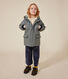 Children's warm sherpa-lined raincoat