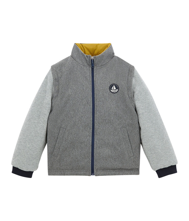 Boy's jacket INCA yellow/MULTICO white
