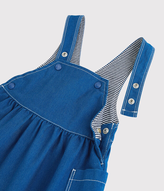 Babies' Cotton Dress blue