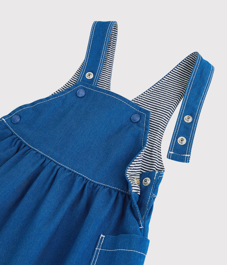 Babies' Cotton Dress blue