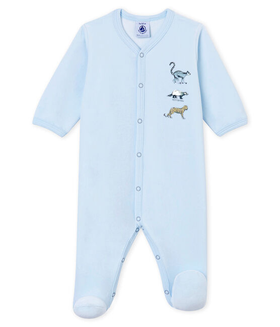 Baby's sleepsuit FRAICHEUR blue