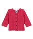 Cable-knit cardigan