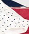 Girls' Heart Patterned Cotton and Elastane Briefs - 3-Pack variante 1