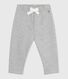 Babies' plain cotton trousers