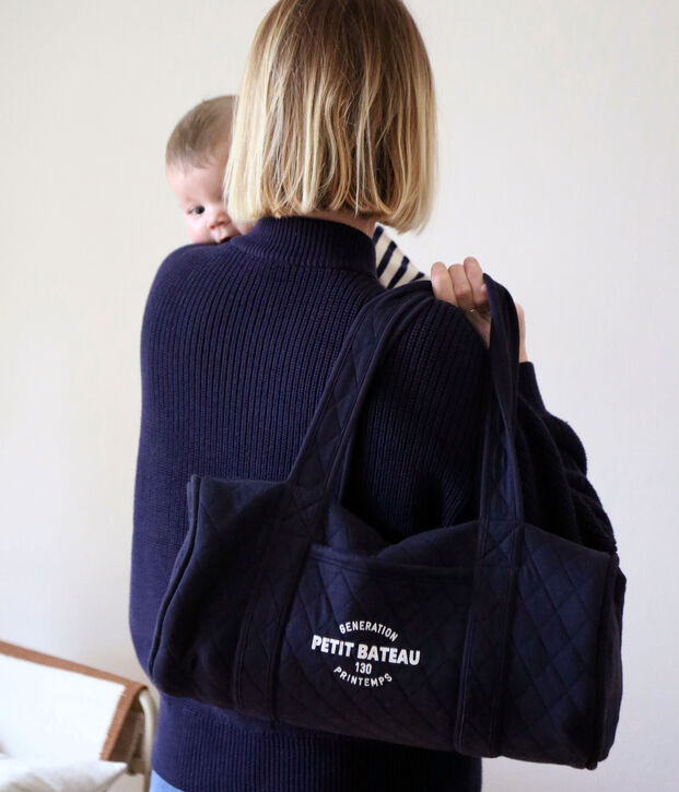 The essential Petit Bateau bag SMOKING