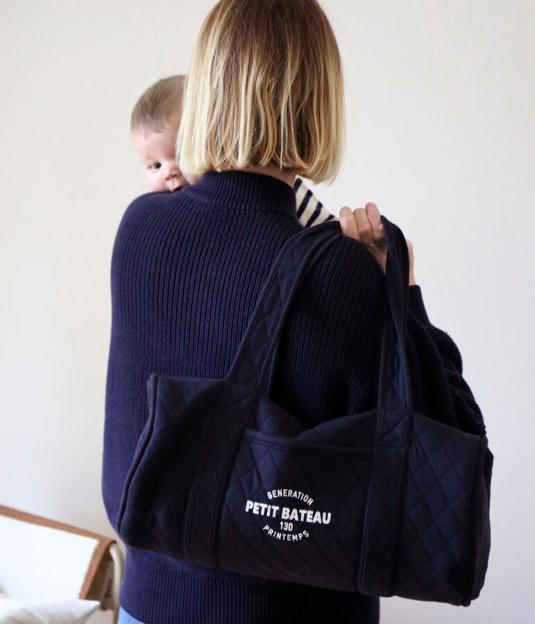 The essential Petit Bateau bag SMOKING blue