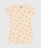 Babies' Koala-design Short Cotton Playsuit AVALANCHE white/MULTICO