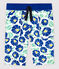 Boys' Cotton Bermuda Shorts MARSHMALLOW white/MULTICO white