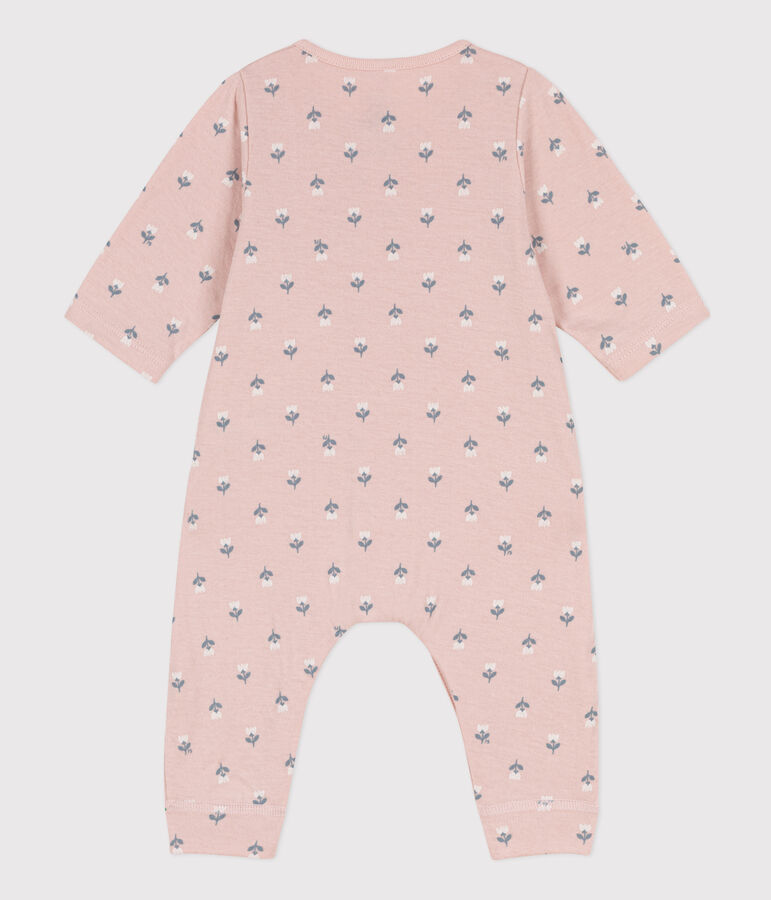 Babies' Tube Knit Bodysuit pink/multicolor