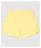 Baby Girls' Stripy Seersucker Shorts SHINE yellow/MARSHMALLOW white