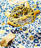 Unisex Glow in the Dark Leopard Cotton Pyjamas MARSHMALLOW white/MULTICO white