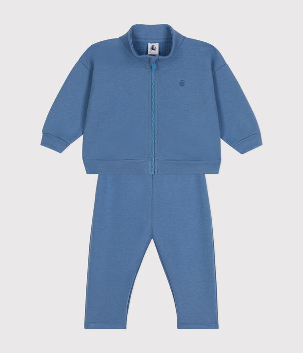 Babies' sweatshirt and trousers set blue