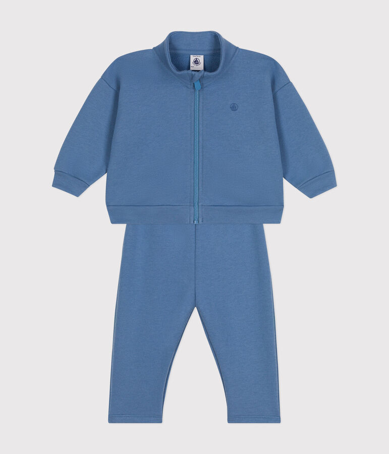Babies' sweatshirt and trousers set BEACH blue