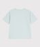 Children's short-sleeved cotton T-shirt SPRAY blue