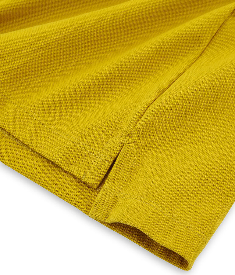 Men's short-sleeved polo shirt BAMBOO green