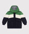 Boys' puffer jacket SMOKING blue/MULTICO white