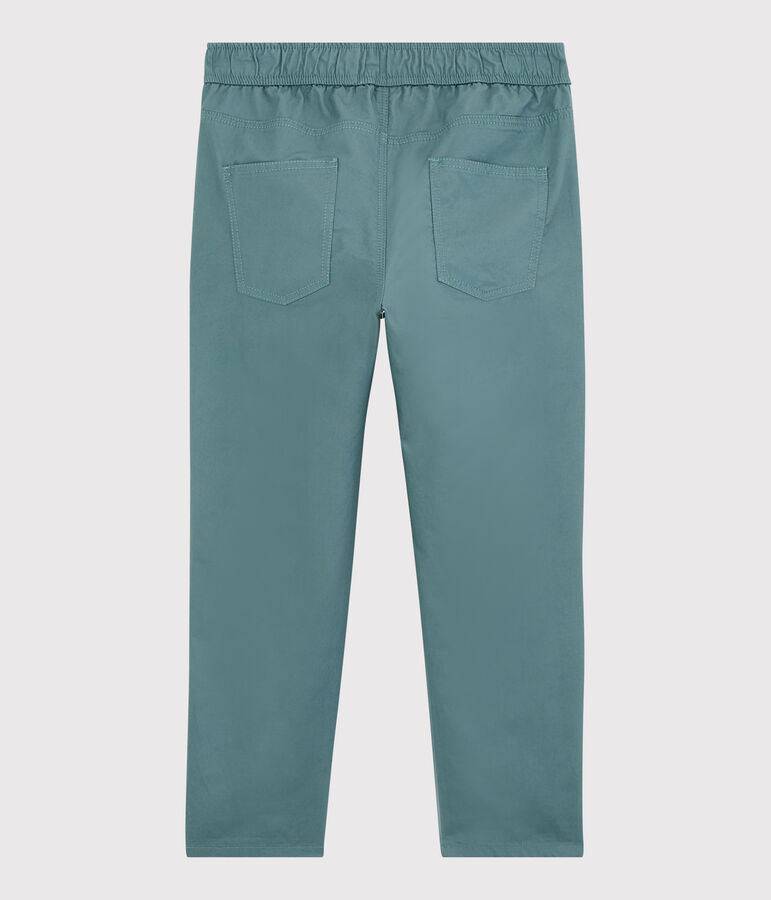 Boys' Regular Cotton Serge Trousers green
