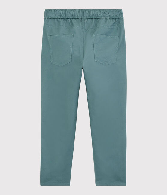 Boys' Regular Cotton Serge Trousers BRUT green