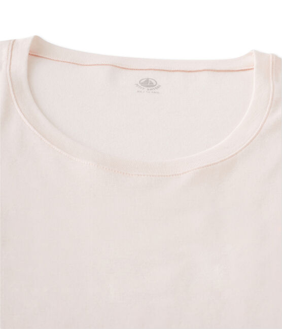 Women's Short-Sleeved V-Neck T-Shirt FLEUR pink