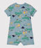 Babies' Explorer Themed Cotton Playsuit ENNEIGE /MULTICO