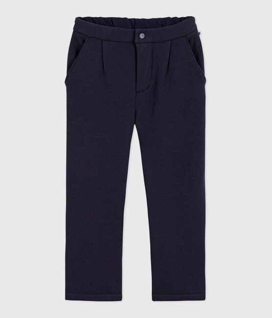 Children's fleece trousers SMOKING blue